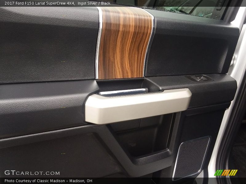Ingot Silver / Black 2017 Ford F150 Lariat SuperCrew 4X4