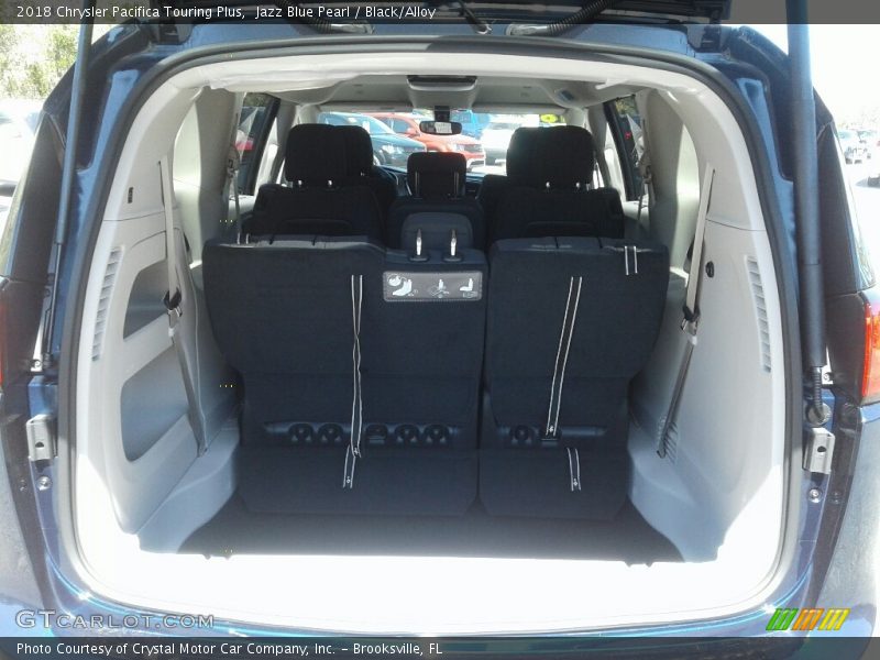 Jazz Blue Pearl / Black/Alloy 2018 Chrysler Pacifica Touring Plus