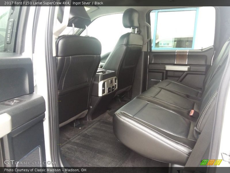 Ingot Silver / Black 2017 Ford F150 Lariat SuperCrew 4X4