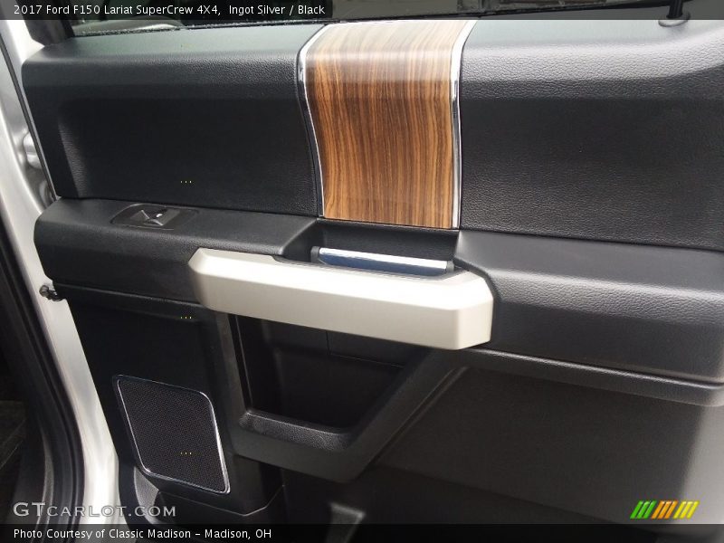 Ingot Silver / Black 2017 Ford F150 Lariat SuperCrew 4X4