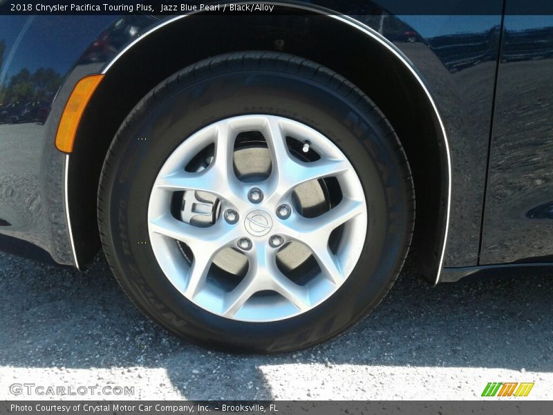 Jazz Blue Pearl / Black/Alloy 2018 Chrysler Pacifica Touring Plus