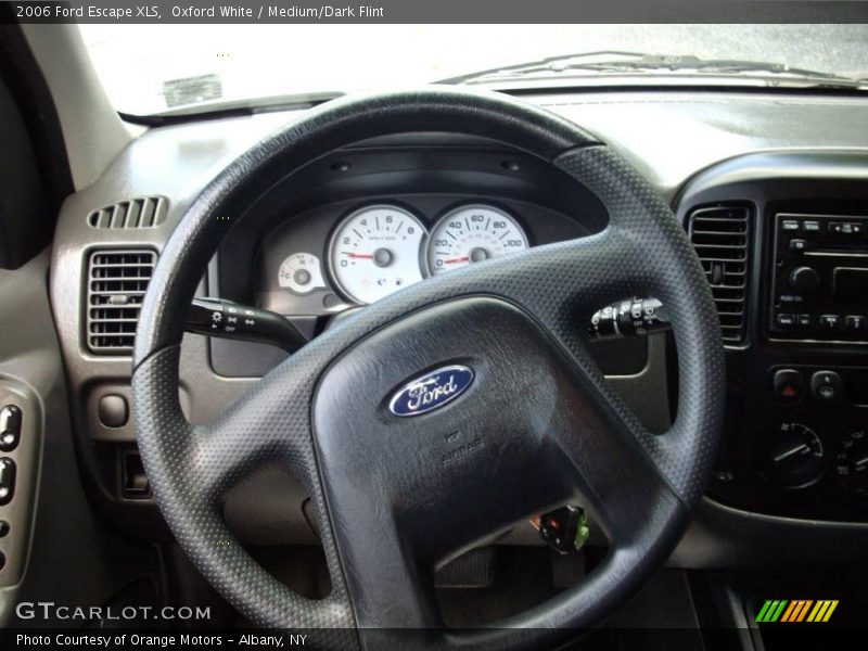 Oxford White / Medium/Dark Flint 2006 Ford Escape XLS