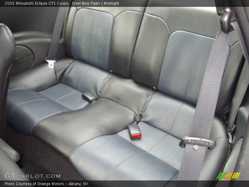 Steel Blue Pearl / Midnight 2003 Mitsubishi Eclipse GTS Coupe