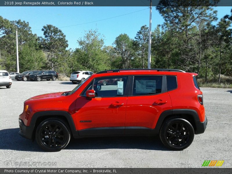 Colorado Red / Black 2018 Jeep Renegade Altitude