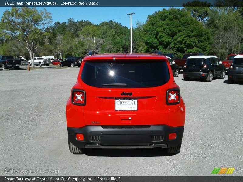 Colorado Red / Black 2018 Jeep Renegade Altitude