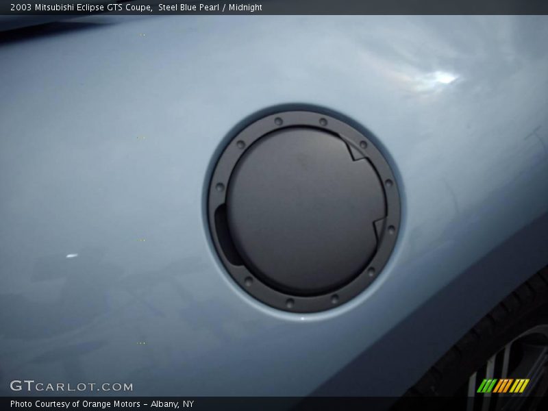 Steel Blue Pearl / Midnight 2003 Mitsubishi Eclipse GTS Coupe