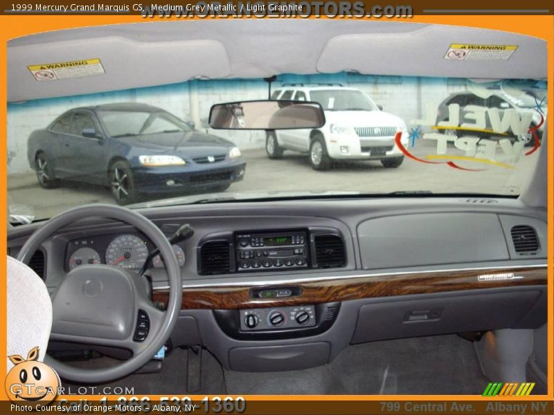 Medium Grey Metallic / Light Graphite 1999 Mercury Grand Marquis GS