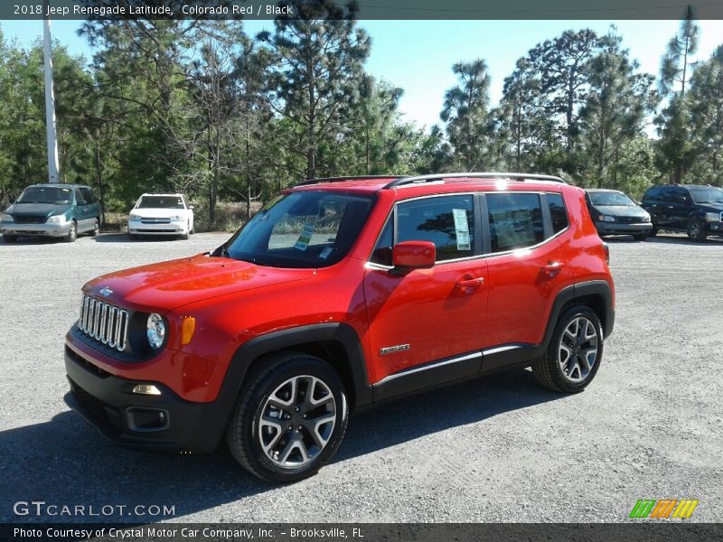 Colorado Red / Black 2018 Jeep Renegade Latitude