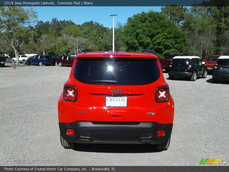 Colorado Red / Black 2018 Jeep Renegade Latitude