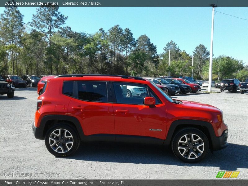 Colorado Red / Black 2018 Jeep Renegade Latitude