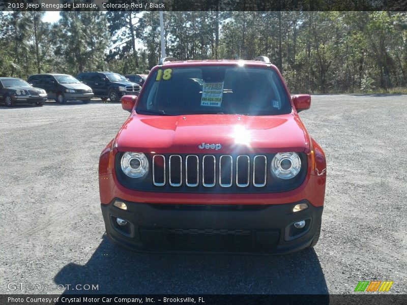 Colorado Red / Black 2018 Jeep Renegade Latitude