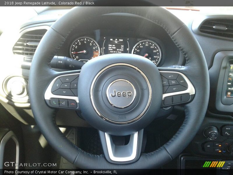 Colorado Red / Black 2018 Jeep Renegade Latitude