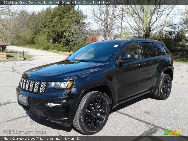 Diamond Black Crystal Pearl / Black 2018 Jeep Grand Cherokee Altitude 4x4