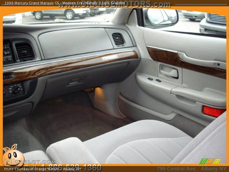 Medium Grey Metallic / Light Graphite 1999 Mercury Grand Marquis GS