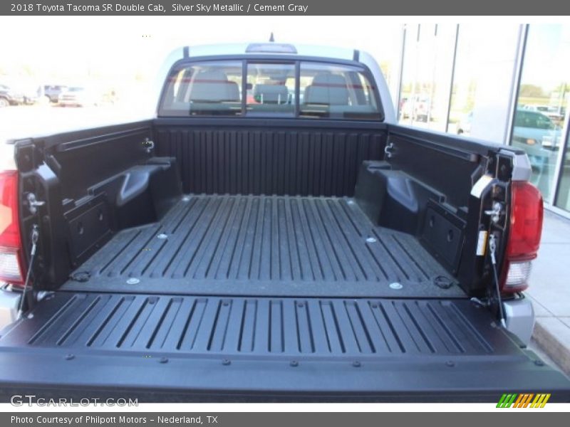 Silver Sky Metallic / Cement Gray 2018 Toyota Tacoma SR Double Cab