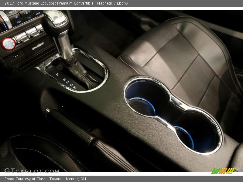 Magnetic / Ebony 2017 Ford Mustang EcoBoost Premium Convertible