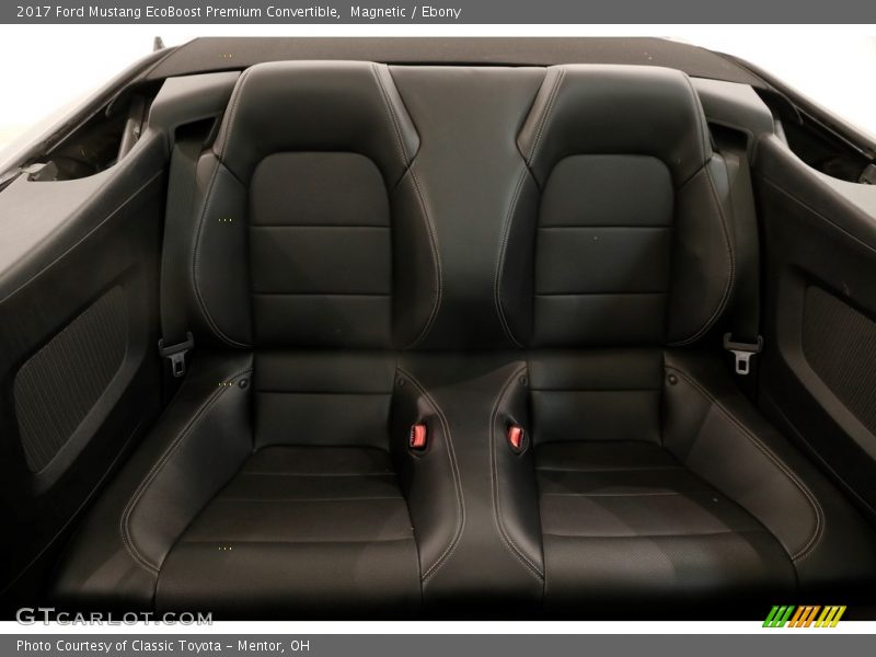 Magnetic / Ebony 2017 Ford Mustang EcoBoost Premium Convertible