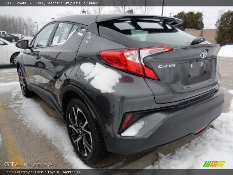 Magnetic Gray Metallic / Black 2018 Toyota C-HR XLE