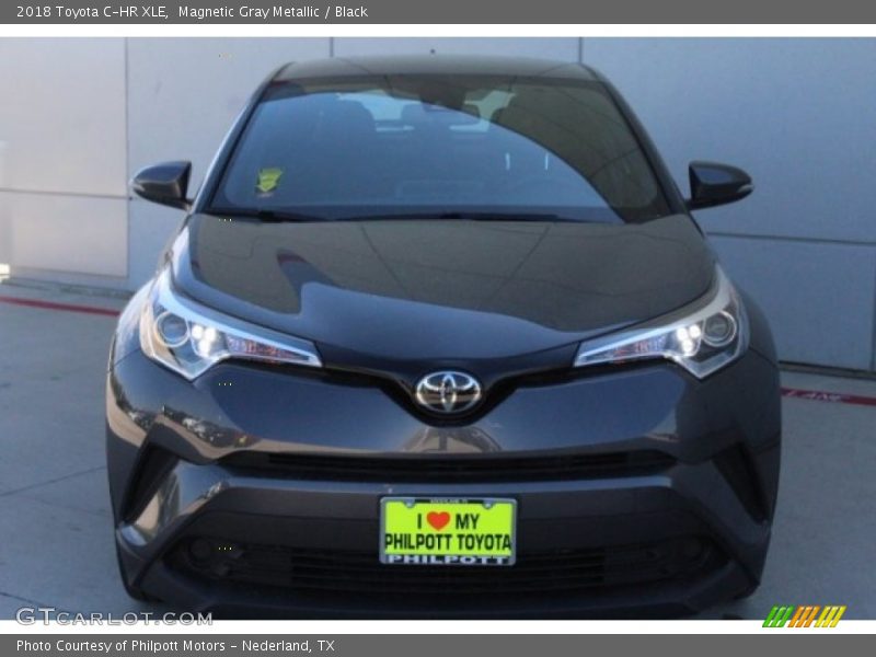 Magnetic Gray Metallic / Black 2018 Toyota C-HR XLE