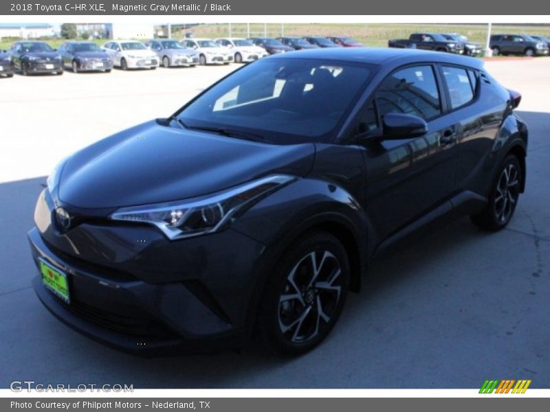 Magnetic Gray Metallic / Black 2018 Toyota C-HR XLE