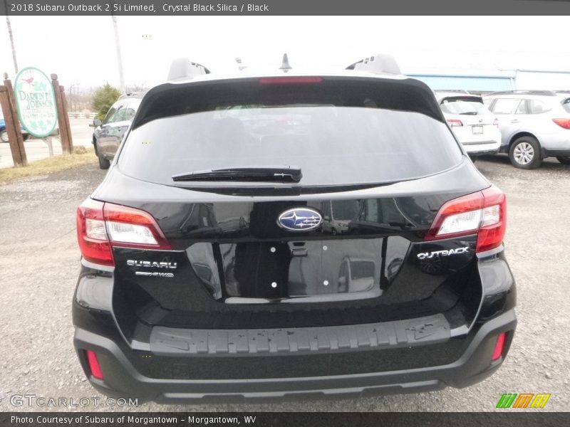 Crystal Black Silica / Black 2018 Subaru Outback 2.5i Limited