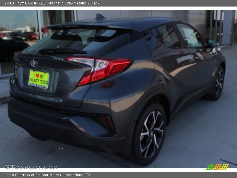 Magnetic Gray Metallic / Black 2018 Toyota C-HR XLE