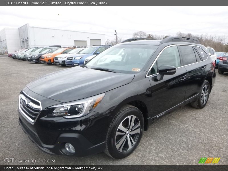 Crystal Black Silica / Black 2018 Subaru Outback 2.5i Limited