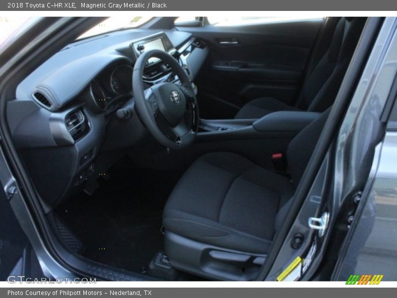 Magnetic Gray Metallic / Black 2018 Toyota C-HR XLE