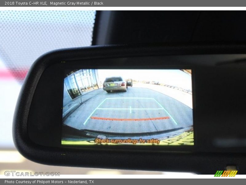 Magnetic Gray Metallic / Black 2018 Toyota C-HR XLE