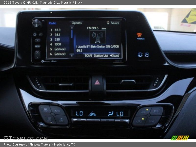 Magnetic Gray Metallic / Black 2018 Toyota C-HR XLE