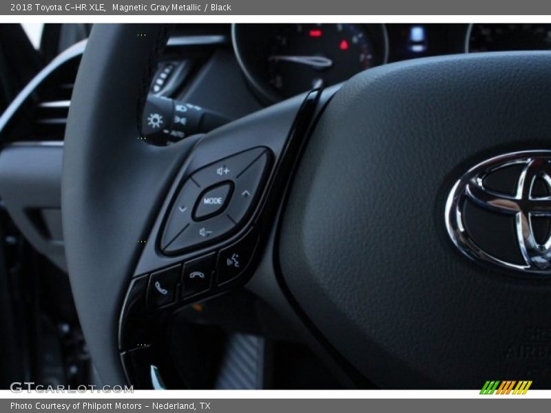 Magnetic Gray Metallic / Black 2018 Toyota C-HR XLE