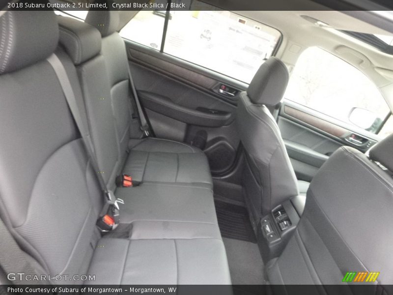 Crystal Black Silica / Black 2018 Subaru Outback 2.5i Limited