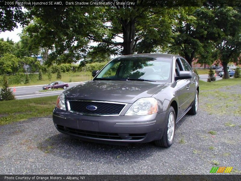 Dark Shadow Grey Metallic / Shale Grey 2006 Ford Five Hundred SE AWD