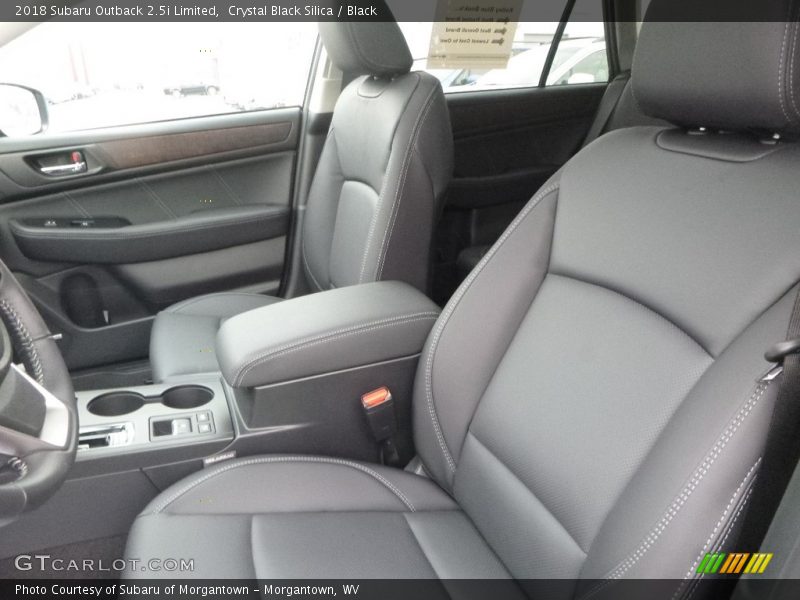 Crystal Black Silica / Black 2018 Subaru Outback 2.5i Limited
