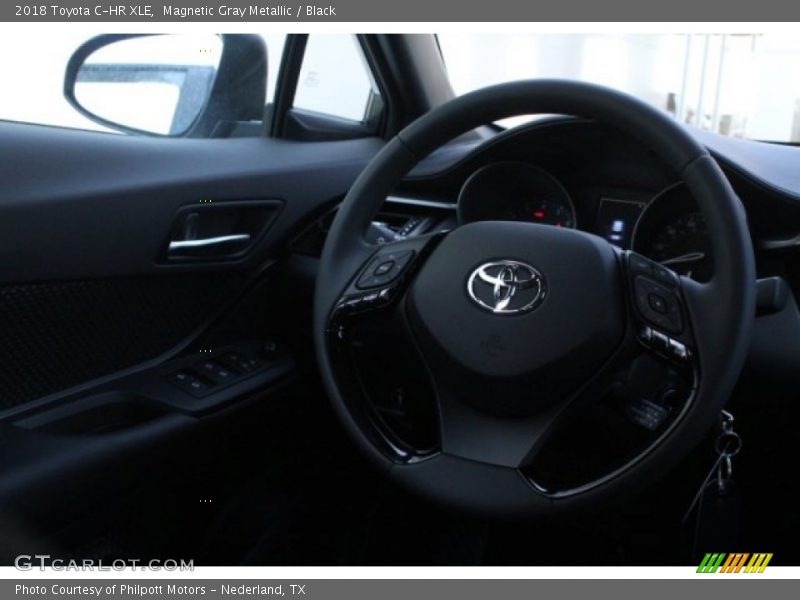 Magnetic Gray Metallic / Black 2018 Toyota C-HR XLE