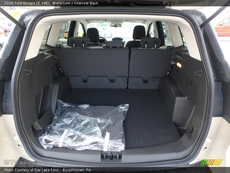 White Gold / Charcoal Black 2018 Ford Escape SE 4WD