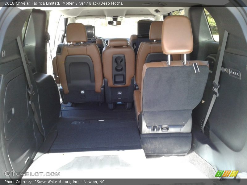 Molten Silver / Black/Deep Mocha 2018 Chrysler Pacifica Limited