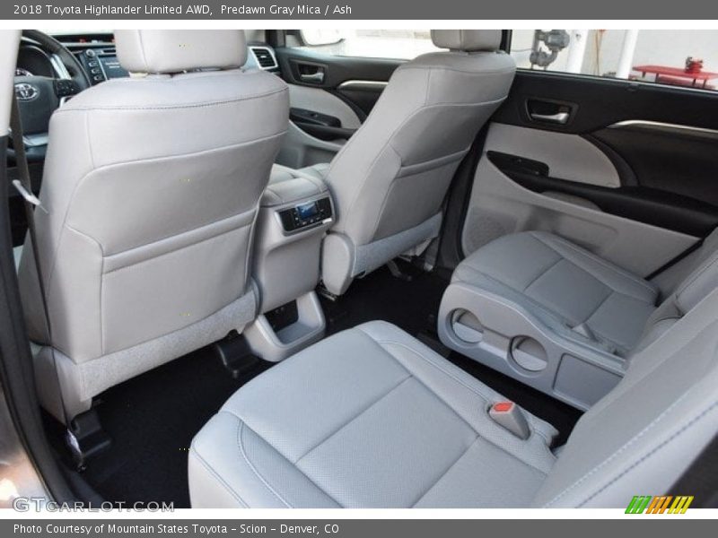 Predawn Gray Mica / Ash 2018 Toyota Highlander Limited AWD