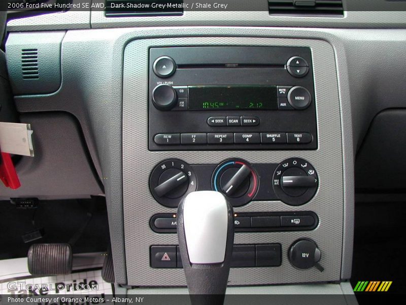 Dark Shadow Grey Metallic / Shale Grey 2006 Ford Five Hundred SE AWD