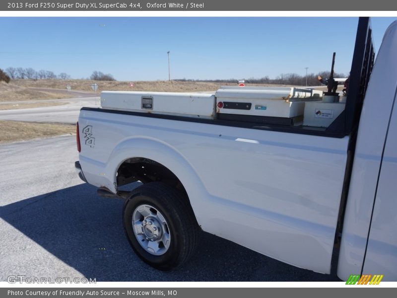 Oxford White / Steel 2013 Ford F250 Super Duty XL SuperCab 4x4