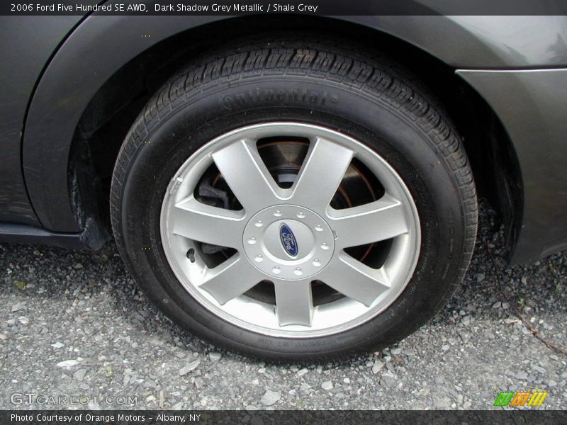 Dark Shadow Grey Metallic / Shale Grey 2006 Ford Five Hundred SE AWD