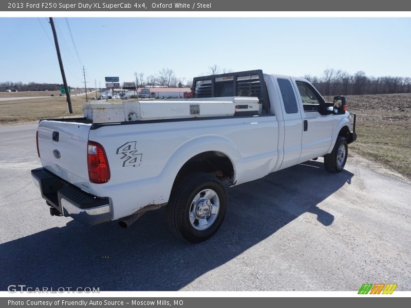 Oxford White / Steel 2013 Ford F250 Super Duty XL SuperCab 4x4