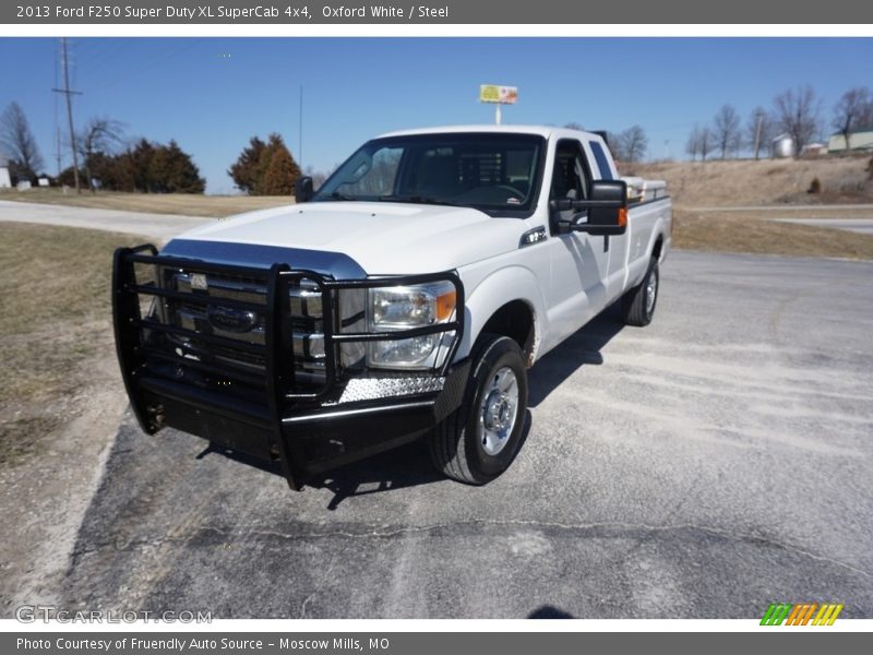 Oxford White / Steel 2013 Ford F250 Super Duty XL SuperCab 4x4