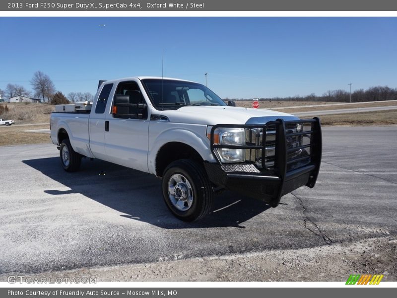 Oxford White / Steel 2013 Ford F250 Super Duty XL SuperCab 4x4
