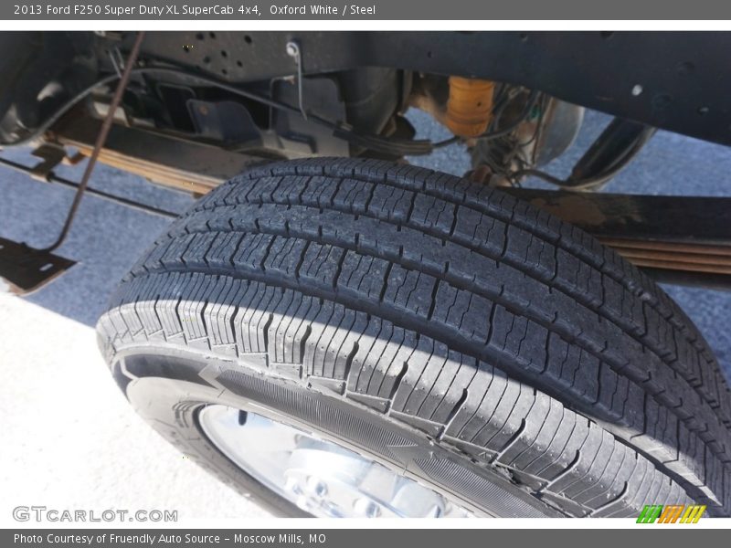 Oxford White / Steel 2013 Ford F250 Super Duty XL SuperCab 4x4