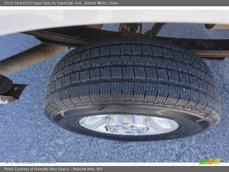 Oxford White / Steel 2013 Ford F250 Super Duty XL SuperCab 4x4