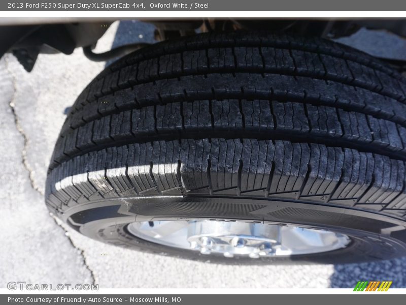 Oxford White / Steel 2013 Ford F250 Super Duty XL SuperCab 4x4
