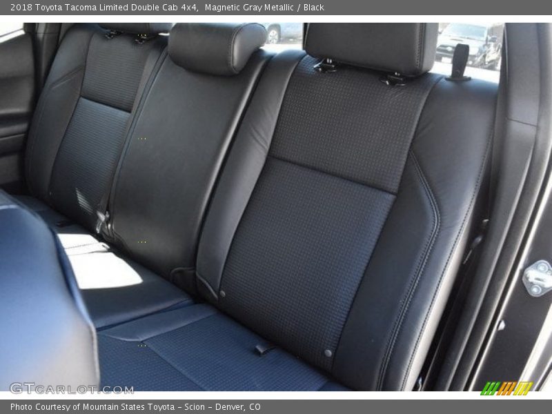 Magnetic Gray Metallic / Black 2018 Toyota Tacoma Limited Double Cab 4x4