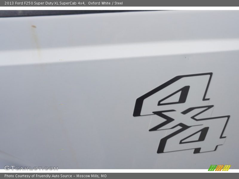 Oxford White / Steel 2013 Ford F250 Super Duty XL SuperCab 4x4