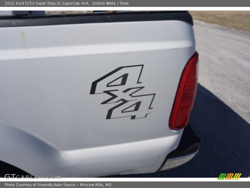 Oxford White / Steel 2013 Ford F250 Super Duty XL SuperCab 4x4